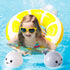 2024 Upgraded Baby Bath Toys, Girls Water Table Pool Toys Light Up Bath Toys for Kids Ages 1-3 Babies 6-12-18 Months, Pink Whale Sprinkler Spray B...