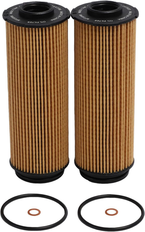 Oil Filter, 2PCS, Replacement for 11428583898, Compatible with M240i, 340i, M340i, 440i, M440i, 540i, 740i, 840i, X3 M40i, X4 M40i, X5 xDrive40i, ...