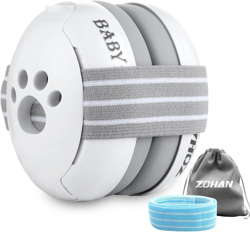 ZOHAN 001 Baby Ear Muffs Noise Canceling Protection Headphones for Toddler and Infant Up to 36 Months - CE & CPC Certified with Replacement Headba...