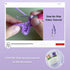 Lily's Lyric Flower Crochet Kit | Lavender Flower with Paper Bag| Step-by-Step Video Tutorial for Adults Teenagers | Craft Gift Idea DIY Home Deco...