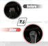 X AUTOHAUX 5 Speed Manual Gear Stick Shift Knob Transmission Gear Lever Stick Shifter Handle Carbon Fiber Pattern for BMW 1 Series E81 E82 E87 251...