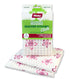 Quilted Kitchen Cloth 2 Count Pack - Large (14in.x14in.) Absorbent Hand Towels for Kitchen, Counters & Washing Dishes - Natural Viscose Sponge Clo...