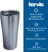Tervis Triple Walled Marble Swirl Insulated Tumbler Cup Keeps Drinks Cold & Hot, 20oz, Stainless Steel...