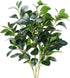 AILANDA Artificial Greenery Stems 32.3'' Long Stem Artificial Shrubs Plants Faux Eucalyptus Leaves Silk Greenery Stems Arrangement for Floor Vase ...