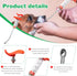 2 Pieces Goat Syringe with 4 Drench Nozzle Adjustable Dosage ,Reusable Drench Syringe for Sheep ,Dog,Goat,Pig, Cat Feeding Supplies(20ML)...