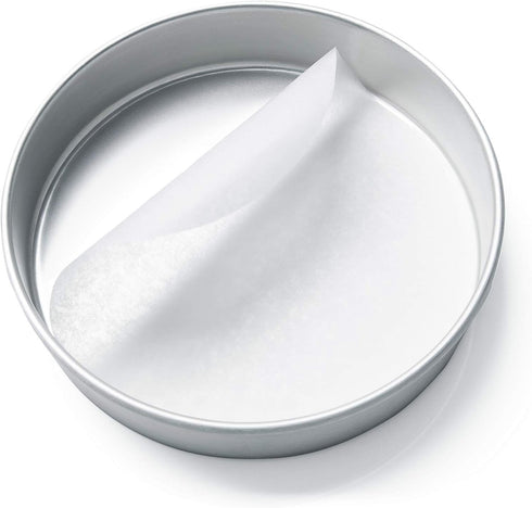 Kana Parchment Paper Baking Circles - 100 Pre-cut Rounds 8 inch_Ideal for Baking Cakes, Pastries & Cheesecakes - Suitable for tortilla Press...