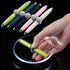 Meanplan 5 Pcs Pen with LED Light Rotating Ballpoint Pen Anti Stress Anxiety Gift Pen for Business Adults Helping ADHD Stress Reducer Thinking, 4 ...