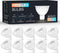 Torkase 10 Pack MR16 LED Bulbs, 5W 12V, GU5.3 Bi-Pin Base, 40 Degree Spotlight Bulb, 50 Watt Equivalent, Non-Dimmable, 500-Lumen, 6000K Cool White...