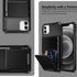 Vofolen Compatible with iPhone 12 Case 5G Wallet 4-Card Slot Credit Card Holder Flip Hidden Pocket Dual Layer Protective Back Cover Compatible wit...