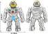Stretch Figure,8'' Stretch Robot for Twisting Pulling Bending,Stretchy Robot Action Figure...