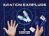 Eargasm Aviation Earplugs Small - Airplane Ear-Plugs for Ear Pressure Relief on Flights - Perfect High Altitude Air Travel Essential Earplugs for ...