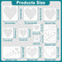11 Pieces Heart Stencil, Reusable Heart Stencil Template Plastic Stencils for Painting on Wood Wall Home Decor DIY Crafts...