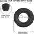200x50 Tire & Inner Tube Set with TR87 Bent Valve Stem for Electric Scooter Tire Tube Fit for Razor E100 E150 E200 Scooter Replacement Tire Compat...