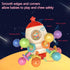 Baby Teething Toys Sensory Infants Toys Baby Teether Rattling Soothing Pacifier Grasping Activities Baby Chew Toys for 6-12-18 Months Boys Girls G...