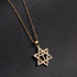 Star of David Necklace: Cross Necklace y2k | Six Point Star with Cross Necklace, Gothic Jewelry Gift for Women...