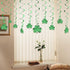 St.Patrick’s Day Hanging Shamrock Swirls Decorations(30Count), Konsait Lucky Irish Green Shamrock Foil Swirl for Home Party Ceiling Window Wall De...