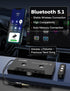 Arsvita Car Audio Cassette to Aux Adapter, 5.1 Bluetooth Receiver Kit for Cassette to Aux Adapter, Bluetooth Receiver Compatible with 3.5 MM Auxil...