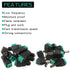 DC Power Connector 10 Pairs 5.5mm x 2.5mm DC 12V 5A, 10 PCS Male and 10 PCS Female Power Jack Plug for CCTV Camera Security Monitoring and LED Str...