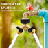 Heavy Duty Garden Faucet Splitter Hose Splitter with Shut-Off Valves Garden Hose Splitter Y Splitter Connect Faucet for Outdoor Garden Irrigation ...