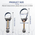 Yerbay Adjustable Oil Filter Wrench Removal Tool 60-120mm Diameter Adjustable Cap Spanner Strap Wrench Repair tool for Motorcycle Car...