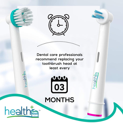 Compatible Oral-B Electric Toothbrush Ortho and Power Tip Bristle Replacement Head - 8-Pack | Braces Brush Heads with Dupont Bristles | Interproxi...