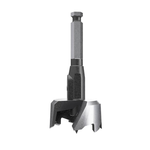 Tools Self-Feed Drill Bit – Single-Cutter Self Feed Drill 2-1/8 Inch – Professional Boring Drill Bits for Woodworking – Aggressive Feed Screw Thre...