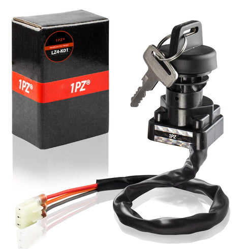 1PZ LZ4-K01 Ignition Key Switch Replacement for Suzuki LT-Z400 Quadsport LTZ400 LTZ400Z 2003-2007 LTF500F 1998-2002 LTA500F 2000-2001 LTZ250 QUADS...