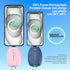 2-Pack Keychain Portable Charger for iPhone, 1600mAh Mini Power Emergency Pod Ultra-Compact External Power Bank Battery Pack, Key Ring Cell Phone ...