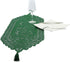 rockcloud Lace Table Cloth Runner for Wedding Banquet Decorations, Christmas Party Table Decor , Green, 13 x 35 Inch...