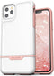 ENCASED Rebel Armor Protective Case for iPhone 11 PRO Rugged Case (White/Pink)...