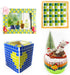 200pcs/200g Pack of Mosaic Tile Supplies for DIY Crafts, Plates, Picture Frames, Flowerpots, Handmade Jewelry – 1x1 cm Square Glass Decorative Til...