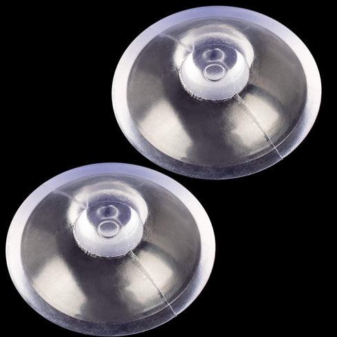ANCIRS 30 Pack 20mm Suction Cups for Glass Table Tops, Rubber Transparent Anti-Collision Sucker Pad Without Hooks for Home Decoration...