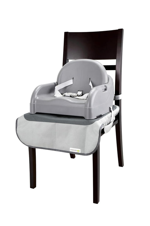 Minnebaby Extra Large Booster Chair Protector Cover, Dining Chair Seat Cover for Booster Seat, Grey...