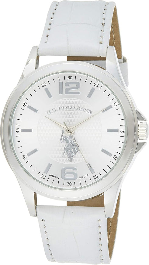U.S. Polo Assn. Classic Men's USC50202 Analog Display Analog Quartz White Watch...
