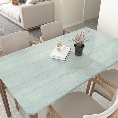 Green Wood Contact Paper for Countertops Peel and Stick Wallpaper Vinyl Waterproof Self Adhesive Wallpaper for Cabinets Wood Vinyl Wrap Green Cont...