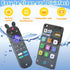 TV Remote Control Shape Baby Teething Toys and Phone Shape Teether Toys for Babies 6-12 Months, Soft Flexible Silicone Chew Toys for Baby - Black...