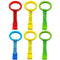 Baby Pull up Rings, Pull Up Rings for Playpen, Baby Crib Pull Rings, Baby Cot Hanging Rings, Infant Baby Toddler Walking Assistant Pull up Ring 6P...