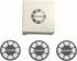 3-Pack Thin Magnetic Metal Replacement Plate with 3M Adhesive for Device (Matte Black)...