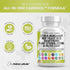 Clean Nutraceuticals Citrus Bergamot 3000mg Red Yeast Rice 6000mg Capsules with Plant Sterols 6000mg - with Hawthorn Extract Olive Leaf Niacin Vit...