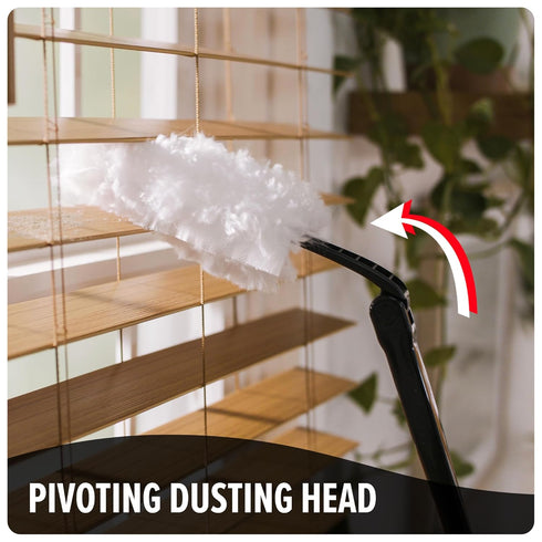 Dirt Devil Telescoping Extended Reach Duster, Hand Duster for Multi-Surface Cleaning, Includes Replacement Disposable Heads, Dusters for Home Use...