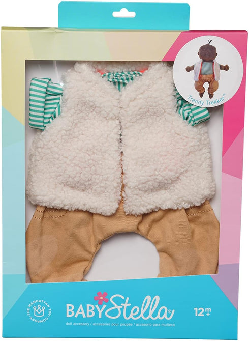 Manhattan Toy Baby Stella Trendy Trekker Baby Doll Clothing Outfit for 15" Soft Dolls...