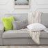 MIULEE Pack of 2 Luxury Faux Fur Throw Pillow Cover Deluxe Winter Decorative Plush Pillow Case Cushion Cover Shell for Sofa Bedroom Car Spring 18x...