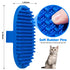 Dog Bath Brush, Rubber Pet Shampoo Brush with Silicone Bristles for Massaging Grooming, Removing Short Haired Dogs Cats Shedding, Tangles and Dead...