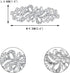 EVER FAITH Wedding Filigree Bowknot Brooch Clear Austrian Crystal for Women...