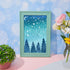 4 Pack Star Stencil 4 Sizes Star Shaped Painting Template Reusable Plastic Twinkle Starburst Painting Stencils for Wall Wood Canvas Fabric, Use fo...