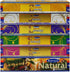 Satya Incense Sticks Variety Pack #1 and Incense Stick Holder Bundle with 6 Natural Series Fragrances...