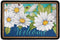 Dellukee Welcome Door Mat Daisies Print Indoor Outdoor Non Slip Rubber Durable Washable Home Decorative Doormats Rugs for Entrance Bedroom Bathroo...