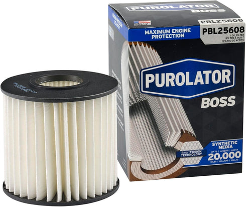 Purolator PBL25608 PurolatorBOSS Maximum Engine Protection Cartridge Oil Filter Compatible With Toyota Camry, RAV4, Highlander, Tacoma, Sienna, Av...