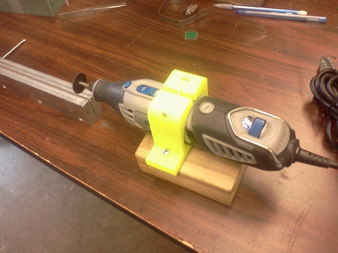 Holder for Dremel 4000, 4200 for Vise and Table mounting PN DH-4000VT Yellow...