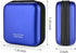 alavisxf xx CD Case, 48 Capacity EVA Protective Blu-ray DVD Case Portable Zipper CD Case Holder Disc Storage Organizer Wallet Bag for Car Home Tra...